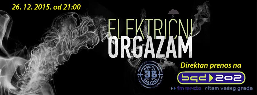 Električni orgazam - prenos koncerta na 202
