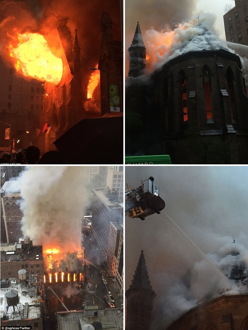Saborna crkva Svetog Save u Njujorku u plamenu na Vaskrs!