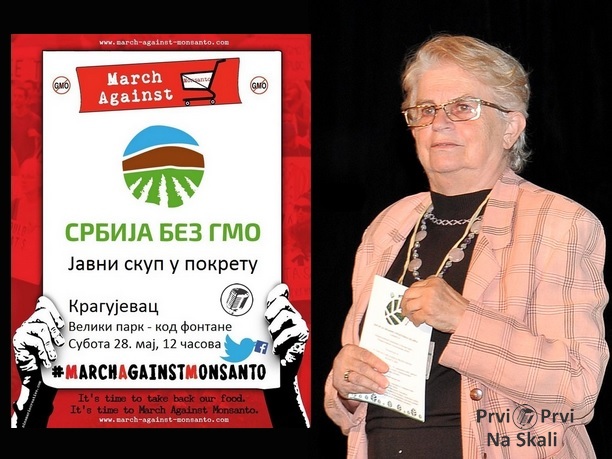 Prof. emeritus dr Branka Lazić: Dižem glas protiv GMO!