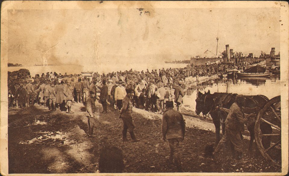 Iskrcavanje ’Timočke vojske’ na Krf, 1916.