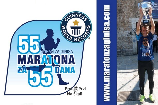 Goran oborio Ginisov rekord - 55 maratona za 55 dana!