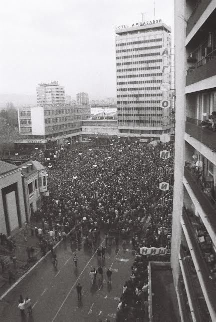 Početak protesta u Srbiji - Niš, 17. novembar 1996.