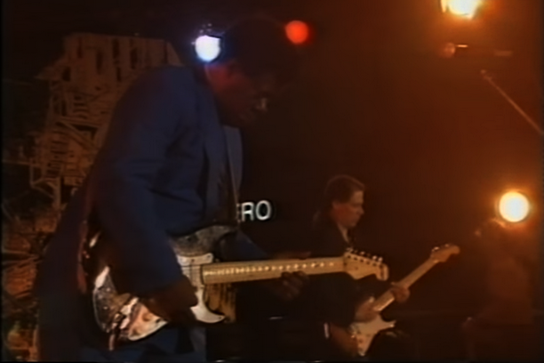 Earl King with Bobby Radcliff Band 1990