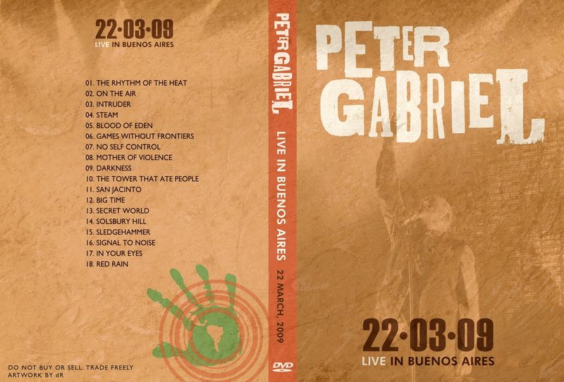 Peter Gabriel - Live In Buenos Aires 2009