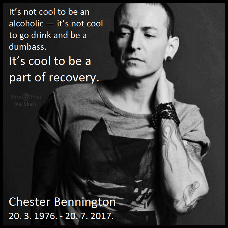 Chester Bennington (1976-2017): It’s not cool to be an alcoholic - it’s not cool to go drink and be a dumbass (VIDEO)