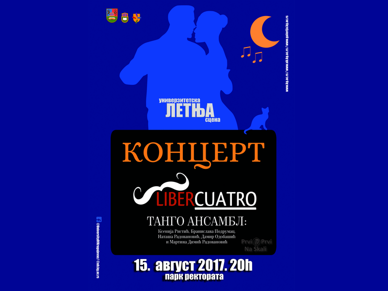 Univerzitet: Koncert tango ansambla Liberkvatro
