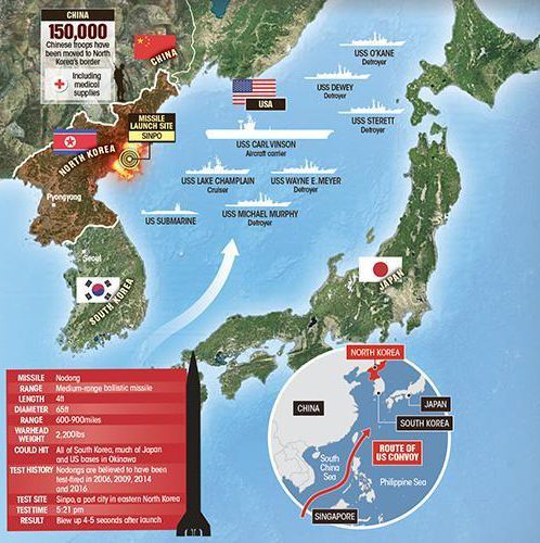 Raketa Severne Koreje preletela severni Japan