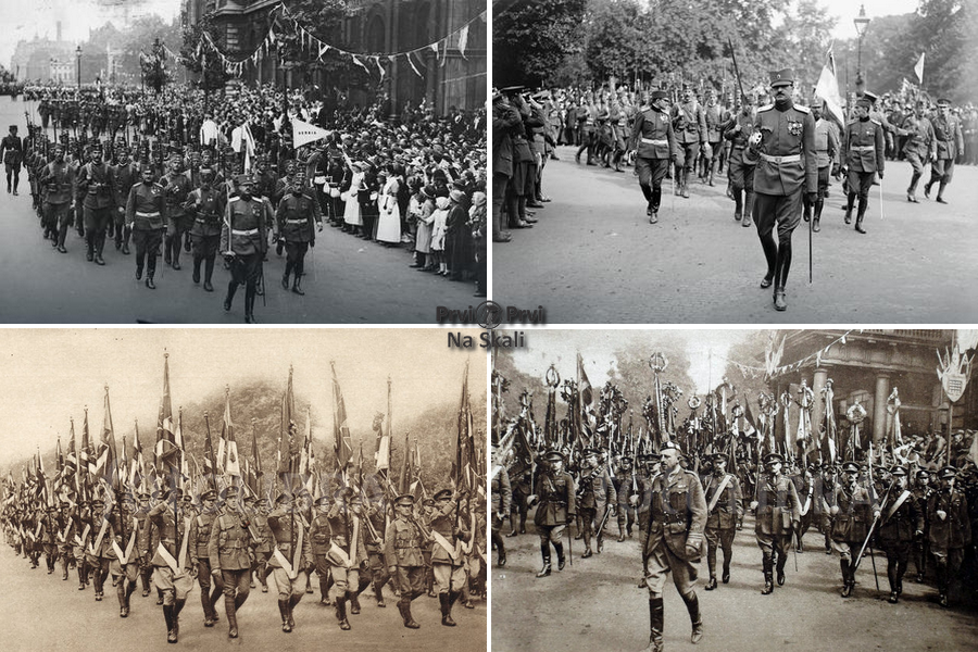 Ponos Evrope - parada u Londonu 1919.