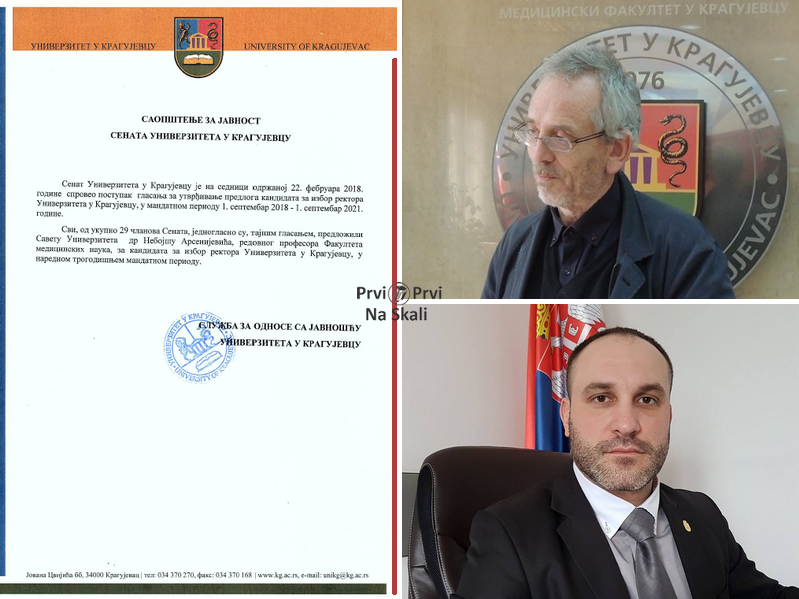 Senat saopštio: Podrška Arsenijeviću; Spasić: Negiraju Agenciju za borbu protiv korupcije