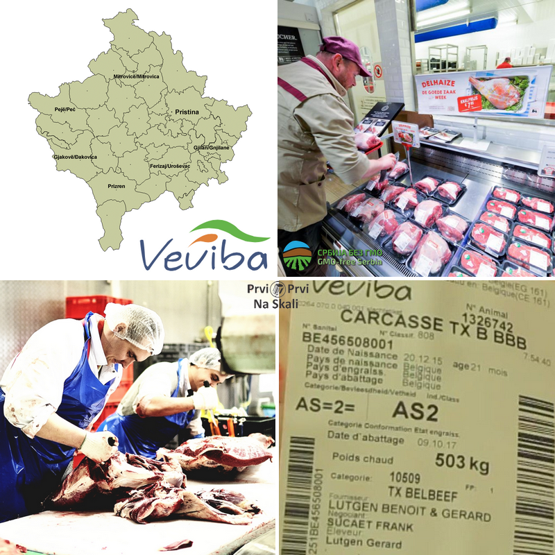 Bajato meso iz Belgijе na Kosovu