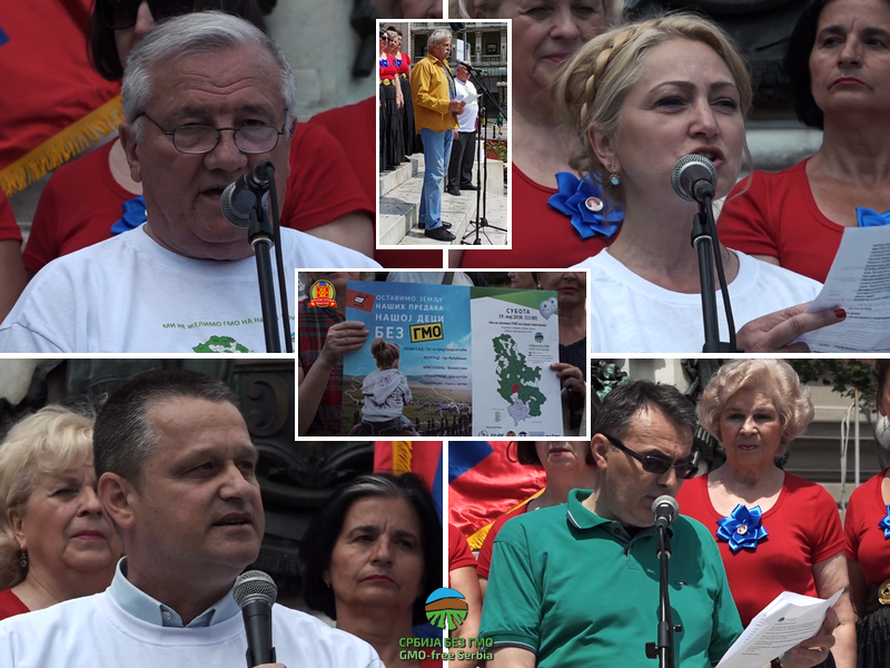 Za Srbiju bez GMO - Marš protiv Monsanta, Beograd 2018 (VIDEO)