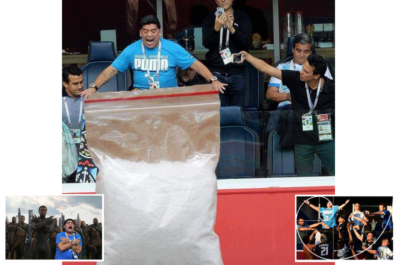 Maradona na SP u Rusiji