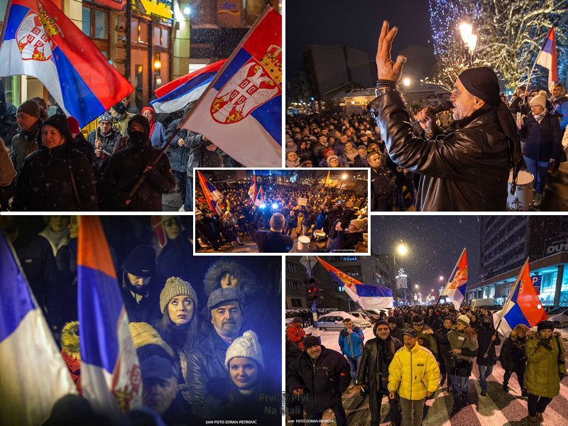 Protestna šetnja - Kragujevac, 12. 1. 2019.