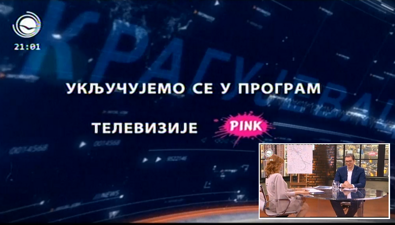 RTK: Uključujemo se u program TV Pink