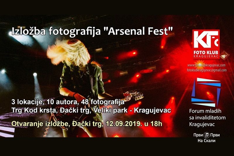 Arsenal fest - izložba Foto-kluba Kragujevac