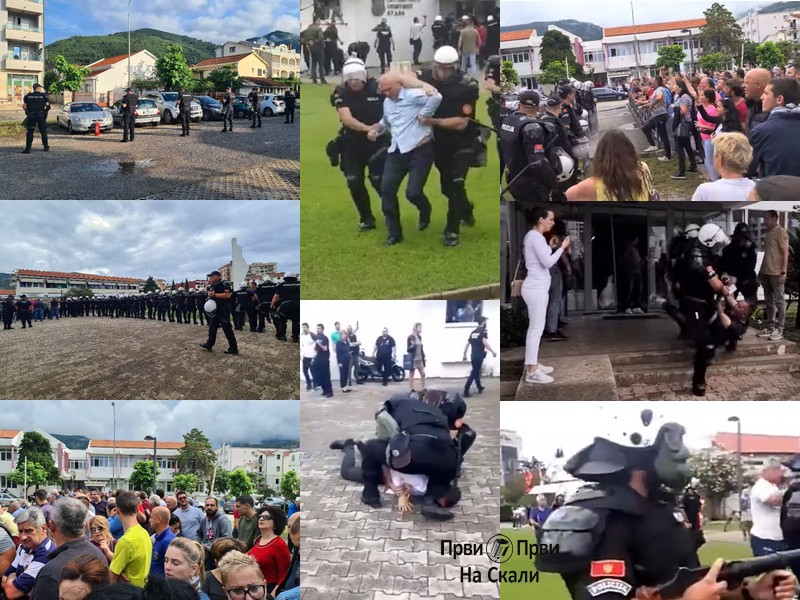 Hapšenja u SO Budva, upotrebljena hemijska sredstva
