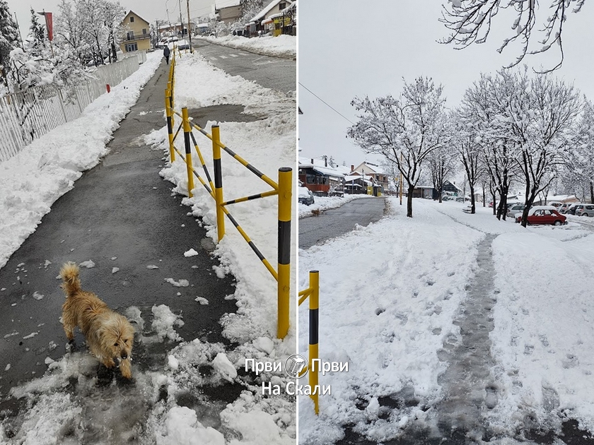 Ko (ne) čisti trotoare u Kragujevcu?