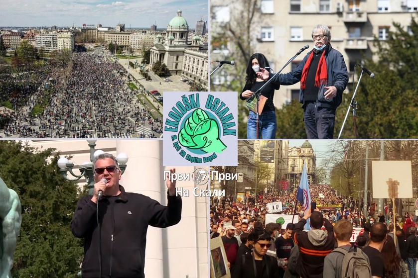 Ekološki ustanak - Beograd, 10. april 2021. (kompletan snimak)