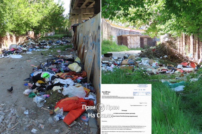 Peticija za trajno uklanjanje divlje deponije u ulici Jovana Ristića (ispod nadvožnjaka)