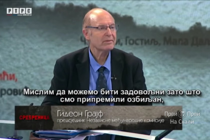 Profesor Grajf predstavio izveštaj Nezavisne međunarodne komisije za istraživanje stradanja svih naroda u srebreničkoj regiji u periodu 1992-1995 (VIDEO)