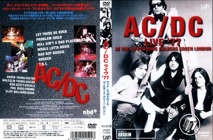 AC/DC - Live at the Hippodrome, Golders Green, London (1977)