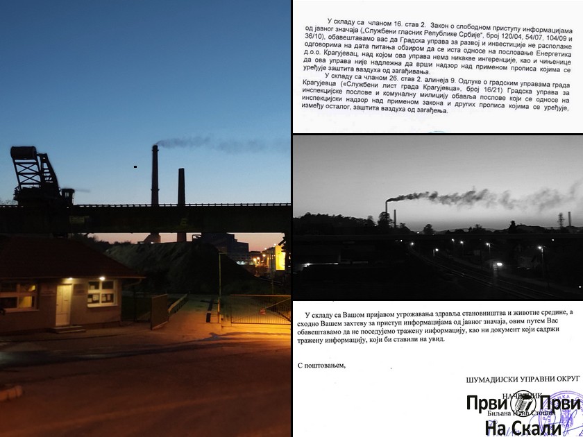 Tamna strana grejanja u Kragujevcu, ali i shvatanja slobodnog pristupa informacijama od javnog značaja