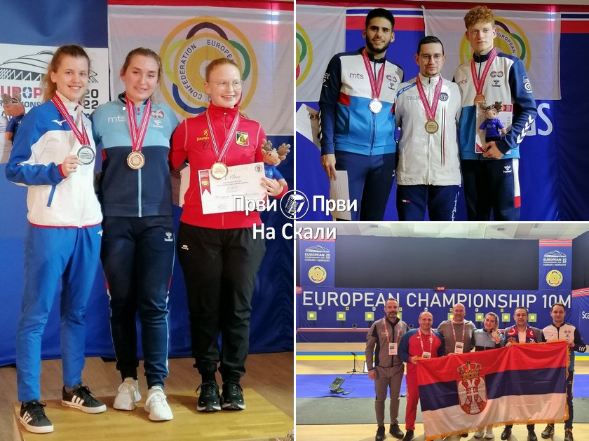 Srbija prva u bilansu medalja na EP - Teodora Vukojević šampionka Evrope, Marku Ivanoviću srebro i bronza (oboje iz SK Čika Mata, Kragujevac)