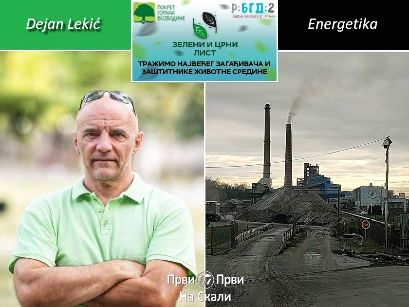 Dejan Lekić i Energetika - kandidati za Zeleni i Crni list (2021)