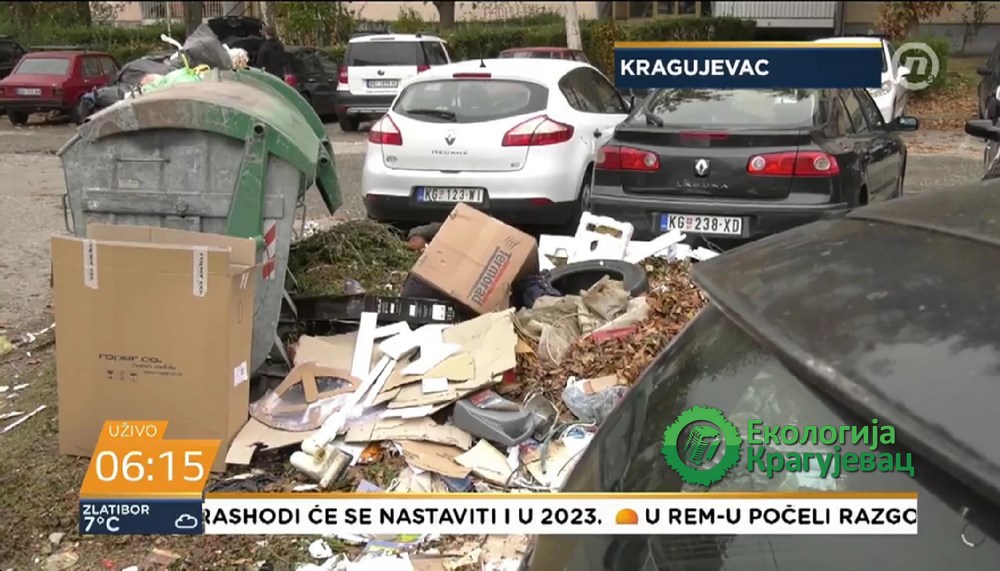 TV Nova: Kragujevac pun mini deponija (VIDEO)