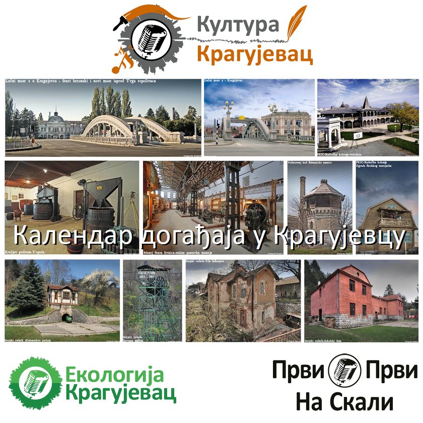 Kalendar događaja u Kragujevcu, jun 2023.