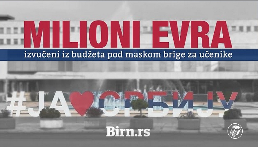 Birn: Milioni evra izvučeni iz budžeta pod maskom brige za učenike