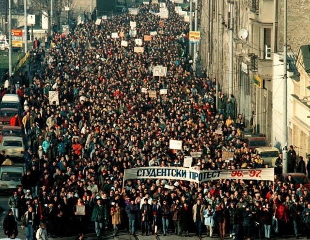 Studentski protest 1996/1997
