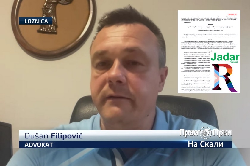 Advokat Filipović: Vlada prekoračila nadležnosti i kada je odlučila da se kopa litijum