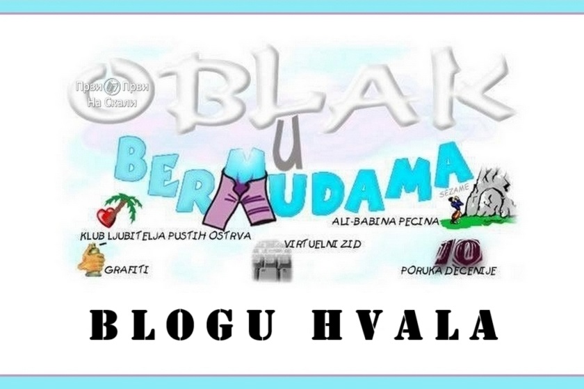 Oblak u bermudama - blogu hvala, jul-avgust 2024.