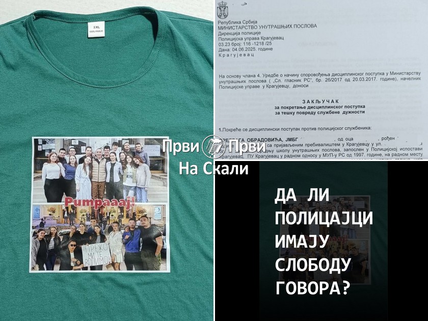 Da li policajci imaju slobodu govora?
