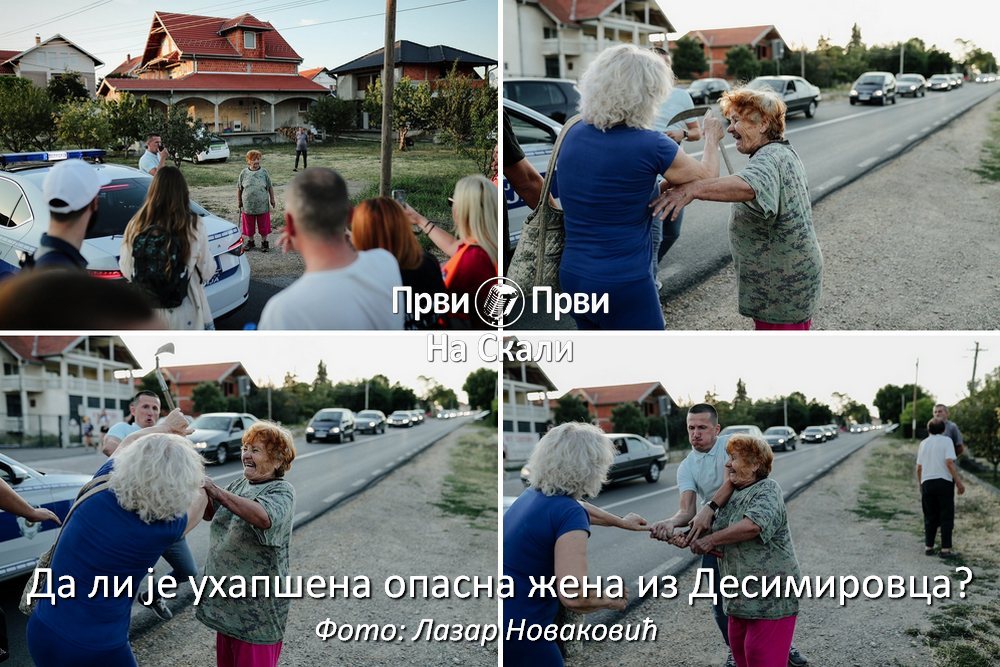 Da li je uhapšena opasna žena iz Desimirovca?