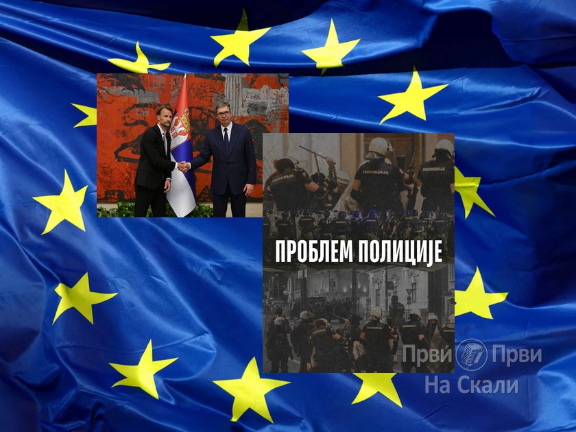 Delegacija EU u Srbiji od 1. novembra objavila dve tek vesti o protestima