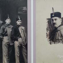 Tri sokola u sokolskim uniformama, oko 1930. - 	
Dragi Miovanović