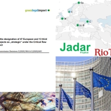 Sporna zakonitost 60 projekata ’strateških’ za EU, među kojima je i ’Jadar’