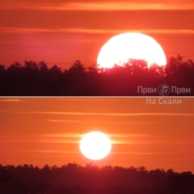 Izlazak Sunca posle jagodnog Meseca