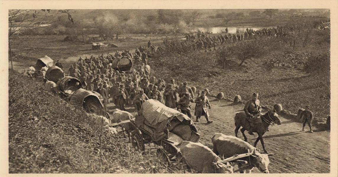 Povlačenje srpske vojske dolinom Morave. 1915.