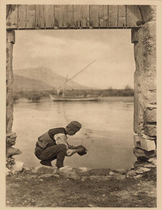 Posle Albanije. Na Krfu, 1915.