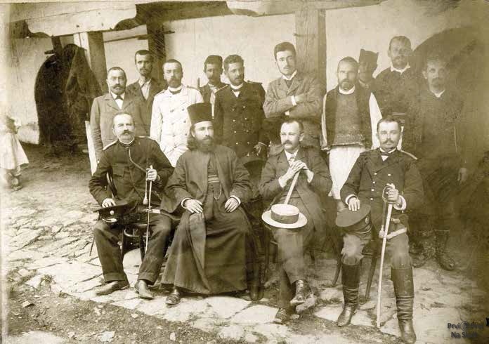 Cvijić u manastiru Vraćevšnica 19. juna 1900.